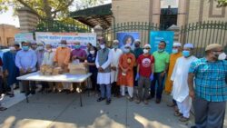 এন্টিবডি টেষ্টিং এবং মাস্ক ও হ্যান্ড স্যানিটাইজার বিতরণ সম্পন্ন